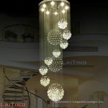Décorations marocaines k9 lustre en cristal lumière et lampe d&#39;éclairage pour l&#39;hôtel 92032